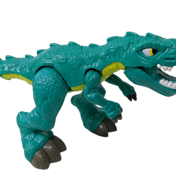 Imaginex Allosauraus 2012 Fisher Price Dinosaur Figure 9 " Long - Picture 7 of 7